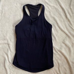 Lulu lemon tank top size 8 with built in bra